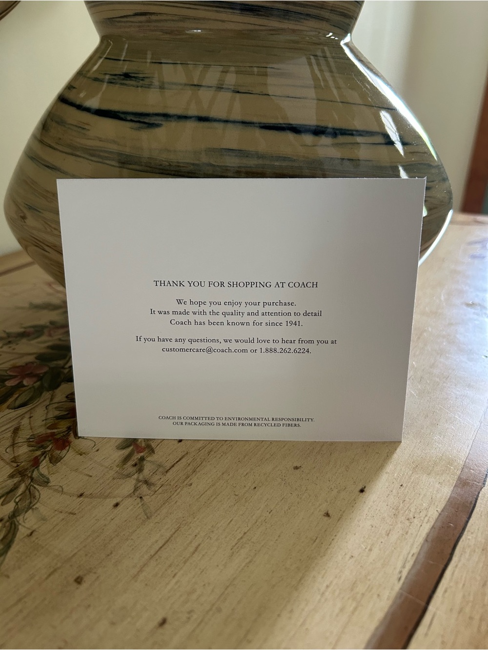 Coach Gift Wrapping - Picture 4 of 4
